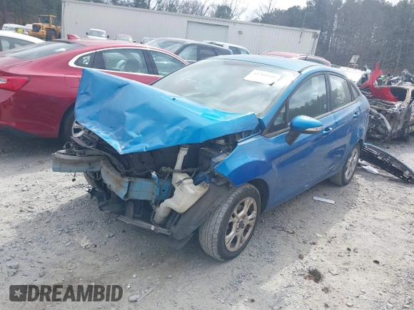 2016 Ford Fiesta SE with VIN 3FADP4BJ2GM173235, listed as a IAAI auction lot 41709945 with 98,007 mi miles. Bid and sale history available at carsss.com. Image 18.