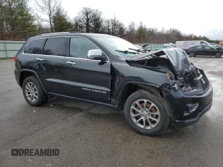 2015 Jeep Grand Cherokee Limited with VIN 1C4RJFBG6FC136626, listed as a Copart auction lot 84687344 with 128,987 mi miles and Salvage Title. Bid and sale history available at carsss.com. Image 4.