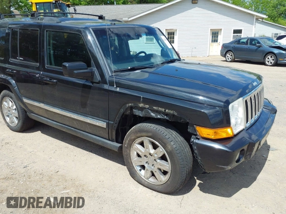 2010 Jeep Commander Limited with VIN 1J4RG5GT1AC109349, listed as a IAAI auction lot 42230008 with 186,746 mi miles and . Bid and sale history available at DreamBid. Image 1.