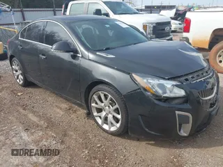 2013 Buick Regal GS with VIN 2G4GV5GV1D9249669, listed as a IAAI auction lot 41793041 with 124,049 mi miles. Bid and sale history available at carsss.com. Image 1.