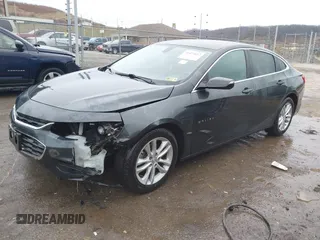 2018 Chevrolet Malibu LT with VIN 1G1ZD5ST6JF241648, listed as a IAAI auction lot 41421652 with 100,748 mi miles. Bid and sale history available at carsss.com. Image 2.