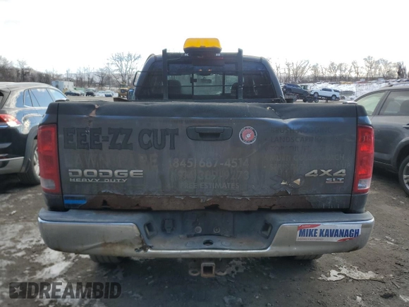 2003 Dodge Ram 2500 ST with VIN 3D7KU28643G767986, listed as a Copart auction lot 44904675 with 198,114 mi miles and Salvage Title. Bid and sale history available at carsss.com. Image 6.