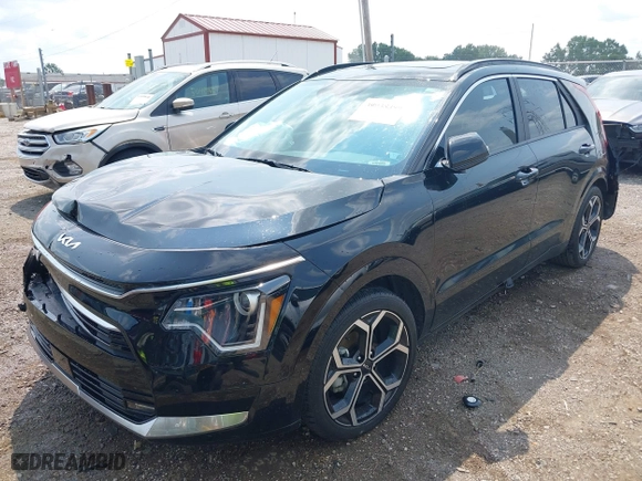 2024 Kia Niro EX Touring with VIN KNDCR3LE1R5134611, listed as a IAAI auction lot 39938399 with 18,909 mi miles. Bid and sale history available at carsss.com. Image 17.