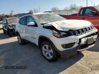 2018 Jeep Compass Latitude z VIN 3C4NJDBB5JT401315, wystawiony jako Copart lot #42822284 z przebiegiem 56 892 mil mil oraz Szkody całkowita. Historia ofert i sprzedaży dostępna na DreamBid. Obrazek 4.