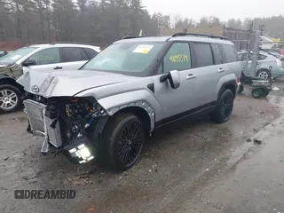 2024 Hyundai Santa Fe Calligraphy z VIN 5NMP5DG19RH009430, wystawiony jako IAAI lot #41195514 z przebiegiem 9 099 mil mil oraz . Historia ofert i sprzedaży dostępna na DreamBid. Obrazek 2.