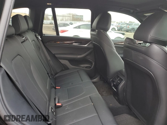 2022 BMW X3 xDrive30i with VIN 5UX53DP01N9L98122, listed as a Copart auction lot 50094865 with 33,452 mi miles and Salvage Title. Bid and sale history available at DreamBid. Image 11.