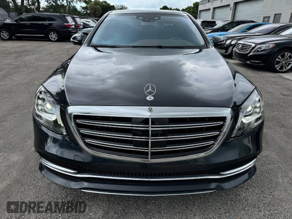 2020 Mercedes-Benz S-Class S 560 with VIN W1KUG8DB7LA559539, listed as a Copart auction lot 74956614 with 26,014 mi miles and Non Repairable. Bid and sale history available at carsss.com. Image 5.