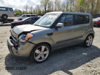 2010 Kia Soul + with VIN KNDJT2A22A7047983, listed as a Copart auction lot 52672895 with 116,082 mi miles and Salvage Title. Bid and sale history available at DreamBid. Image 1.