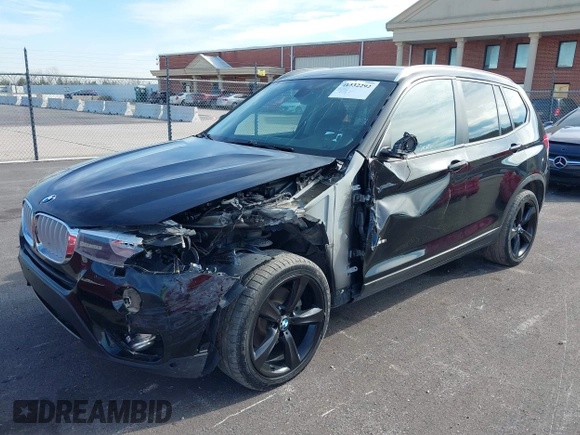 2017 BMW X3 xDrive28i with VIN 5UXWX9C35H0W80200, listed as a IAAI auction lot 41332292 with 80,255 mi miles and . Bid and sale history available at DreamBid. Image 6.