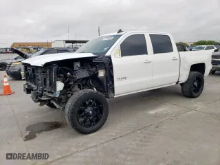 2018 Chevrolet Silverado 1500 LT with VIN 3GCPCREC9JG590094, listed as a Copart auction lot 49334045 with 119,101 mi miles and Salvage Title. Bid and sale history available at carsss.com. Image 1.