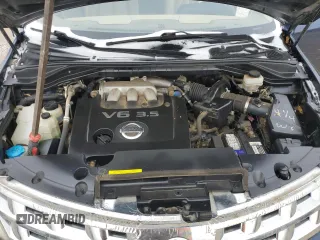 2003 Nissan Murano SL with VIN JN8AZ08W63W227721, listed as a Copart auction lot 83551974 with 108,347 mi miles and Salvage Title. Bid and sale history available at carsss.com. Image 13.