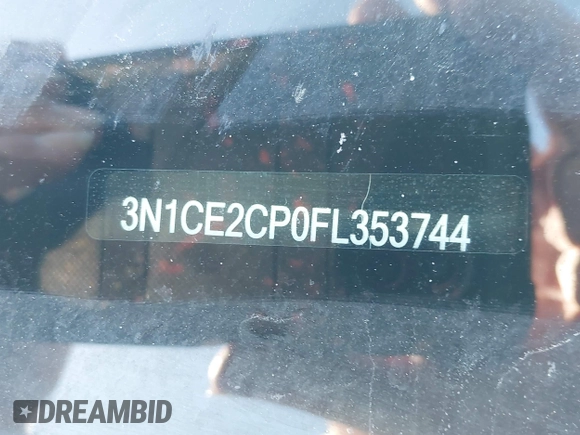2015 Nissan Note SV with VIN 3N1CE2CP0FL353744, listed as a IAAI auction lot 42071882 with 214,110 mi miles and . Bid and sale history available at DreamBid. Image 9.