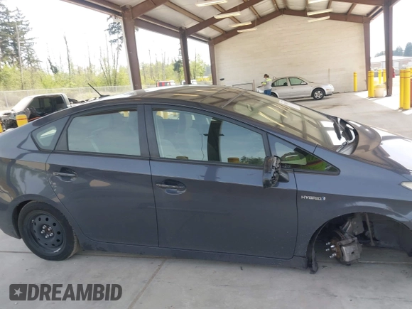 2013 Toyota Prius One with VIN JTDKN3DU0D1712405, listed as a IAAI auction lot 42126912 with 79,421 mi miles and . Bid and sale history available at DreamBid. Image 13.