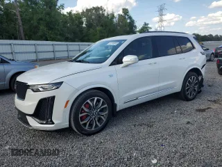 2023 Cadillac XT6 AWD Sport с VIN 1GYKPGRS5PZ138425, выставлен на аукционе Copart как лот 54748945 с пробегом 23 633 миль миль и Списание • Salvage title. История ставок и продаж доступна на DreamBid. Изображение 1.