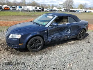 2007 Audi A4 2.0T z VIN WAUDF48H87K027363, wystawiony jako Copart lot #53484955 z przebiegiem 162 389 mil mil oraz Szkoda całkowita • Salvage title. Historia ofert i sprzedaży dostępna na DreamBid. Obrazek 1.