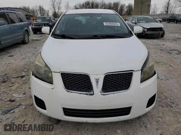 2009 Pontiac Vibe 1SA z VIN 5Y2SP67809Z409952, wystawiony jako Copart lot #52494555 z przebiegiem 127 824 mil mil oraz Czysty tytuł • Clean title. Historia ofert i sprzedaży dostępna na DreamBid. Obrazek 5.