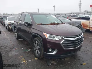 2019 Chevrolet Traverse LT Leather with VIN 1GNERHKW8KJ117969, listed as a IAAI auction lot 41619931 with 64,767 mi miles. Bid and sale history available at carsss.com. Image 1.