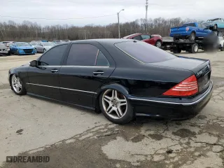 2006 Mercedes-Benz S-Class 5.0L with VIN WDBNG75JX6A483817, listed as a Copart auction lot 44381565 with 0 mi miles and Non Repairable. Bid and sale history available at carsss.com. Image 2.