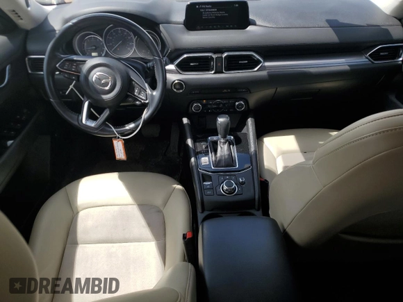 2018 Mazda CX-5 Touring with VIN JM3KFBCM0J0431285, listed as a Copart auction lot 53919695 with 61,745 mi miles and Salvage Title. Bid and sale history available at carsss.com. Image 8.