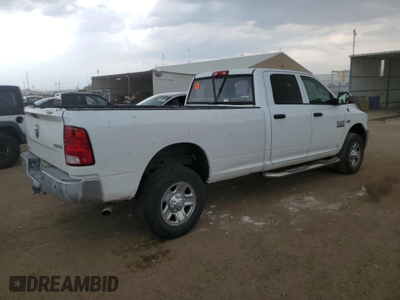 2018 Ram 2500 Tradesman z VIN 3C6UR5HJ0JG279228, wystawiony jako Copart lot #65447575 z przebiegiem 106 614 mil mil oraz Czysty tytuł • Clean title. Historia ofert i sprzedaży dostępna na DreamBid. Obrazek 3.