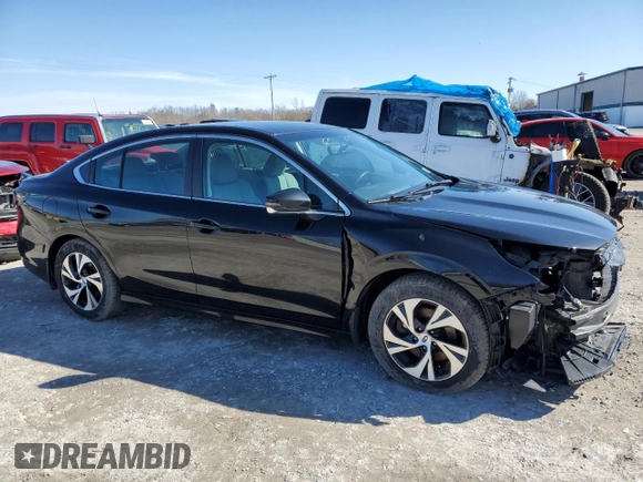 2022 Subaru Legacy Premium with VIN 4S3BWAD60N3012800, listed as a Copart auction lot 51457275 with 33,735 mi miles and Salvage title. Bid and sale history available at DreamBid. Image 4.