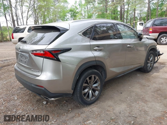 2016 Lexus NX 200t with VIN JTJBARBZ4G2057593, listed as a IAAI auction lot 42072189 with 119,483 mi miles and . Bid and sale history available at DreamBid. Image 4.