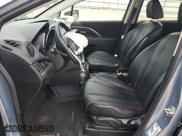 2012 Mazda 5 Grand Touring with VIN JM1CW2DL8C0131855, listed as a Copart auction lot 61757365 with 135,672 mi miles and Salvage title. Bid and sale history available at DreamBid. Image 7.