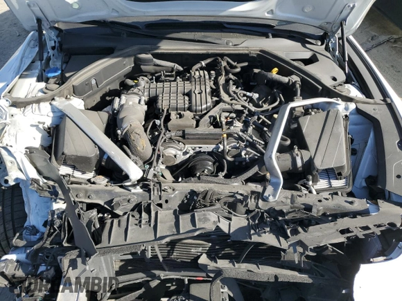 2023 Genesis G70 3.3T with VIN KMTG54TE2PU124578, listed as a Copart auction lot 79160664 with 46,500 mi miles and Salvage Title. Bid and sale history available at DreamBid. Image 11.
