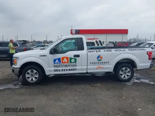 2019 Ford F-150 XL with VIN 1FTMF1C53KKD08509, listed as a IAAI auction lot 41742988 with 98,470 mi miles. Bid and sale history available at carsss.com. Image 14.