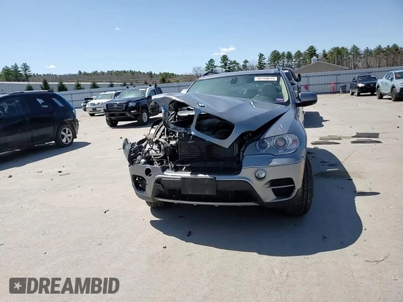 2012 BMW X5 35d with VIN 5UXZW0C58C0B88267, listed as a Copart auction lot 54160615 with Not provided miles and Salvage title. Bid and sale history available at DreamBid. Image 14.