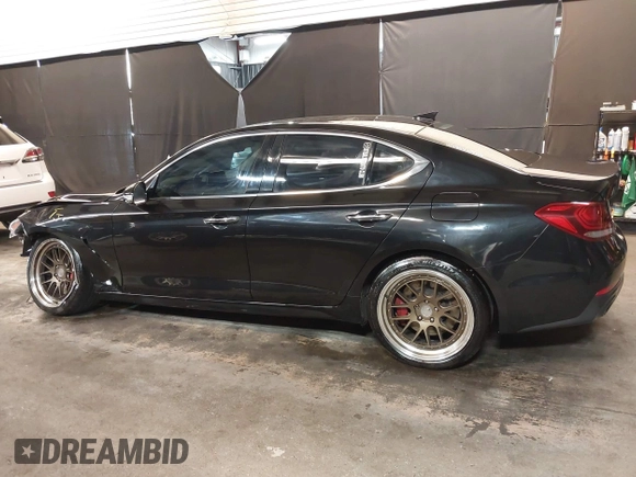 2019 Genesis G70 Advanced with VIN KMTG54LE6KU037582, listed as a IAAI auction lot 42099548 with 63,044 mi miles and . Bid and sale history available at DreamBid. Image 15.