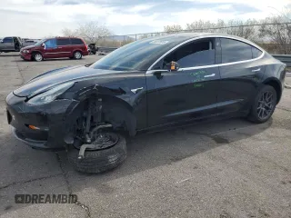 2019 Tesla Model 3 Mid Range with VIN 5YJ3E1EA6KF307005, listed as a Copart auction lot 50073905 with 91,437 mi miles and Salvage Title. Bid and sale history available at carsss.com. Image 1.