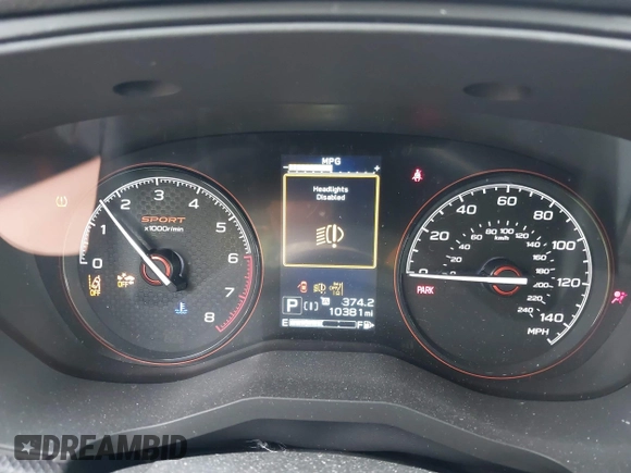 2023 Subaru Forester Special Sports с VIN JF2SKAJC3PH505402, выставлен на аукционе IAAI как лот 42699444 с пробегом 10 381 миль миль и . История ставок и продаж доступна на DreamBid. Изображение 7.