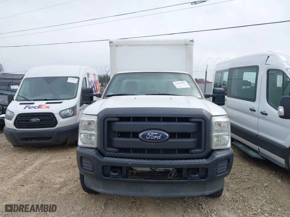 2012 Ford Super Duty F-250 SRW XL with VIN 1FDBF2B63CEC35502, listed as a IAAI auction lot 41556677 with 615,254 mi miles. Bid and sale history available at carsss.com. Image 12.