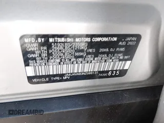 2022 Mitsubishi Outlander SEL z VIN JA4J4VA83NZ088131, wystawiony jako IAAI lot #41401945 z przebiegiem 15 617 mil mil oraz . Historia ofert i sprzedaży dostępna na DreamBid. Obrazek 9.