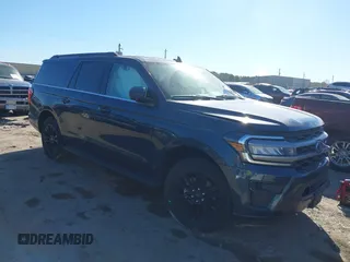 2024 Ford Expedition Max XLT with VIN 1FMJK1H87REA31577, listed as a IAAI auction lot 41390987 with 9,054 mi miles and . Bid and sale history available at DreamBid. Image 1.