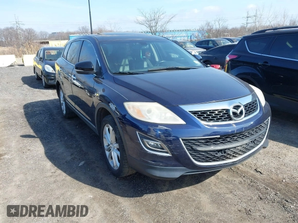 2012 Mazda CX-9 Grand Touring with VIN JM3TB3DVXC0366378, listed as a IAAI auction lot 41798606 with 143,908 mi miles. Bid and sale history available at carsss.com. Image 1.