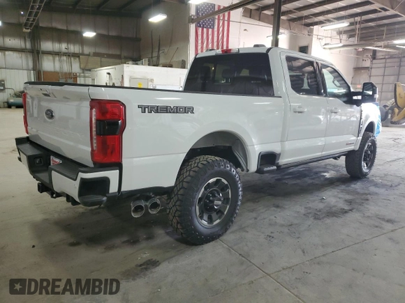 2024 Ford F-250 XL with VIN 1FT8W2BM0REF76166, listed as a Copart auction lot 52997315 with 12 mi miles and Salvage title. Bid and sale history available at DreamBid. Image 3.
