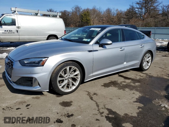 2021 Audi A5 Sportback Premium with VIN WAUABCF51MA006289, listed as a Copart auction lot 42293074 with 29,475 mi miles. Bid and sale history available at carsss.com. Image 1.