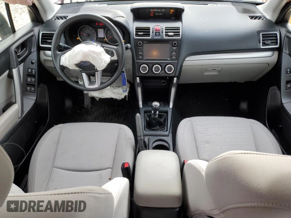 2017 Subaru Forester with VIN JF2SJAAC3HG499417, listed as a Copart auction lot 88994385 with 91,914 mi miles and Salvage title. Bid and sale history available at DreamBid. Image 8.