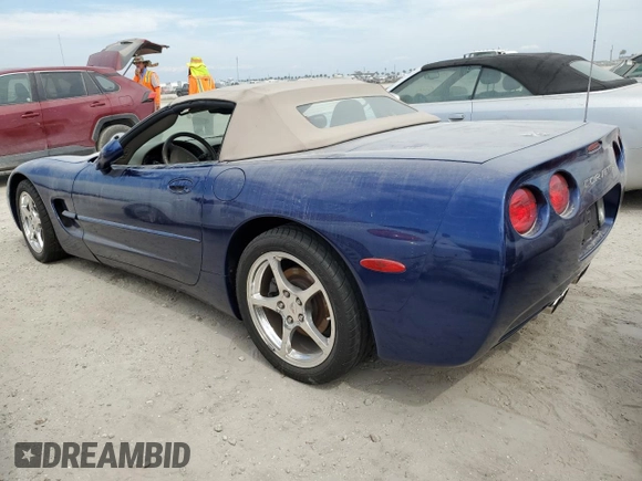 2004 Chevrolet Corvette with VIN 1G1YY32G545115833, listed as a Copart auction lot 75242864 with 0 mi miles and Salvage Title. Bid and sale history available at carsss.com. Image 2.