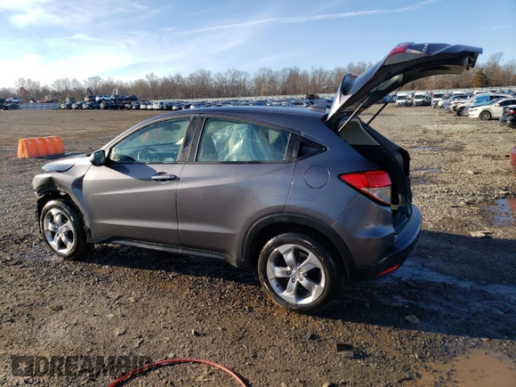 2021 Honda HR-V LX with VIN 3CZRU6H31MM711409, listed as a Copart auction lot 45154015 with 18,322 mi miles and Salvage Title. Bid and sale history available at carsss.com. Image 2.