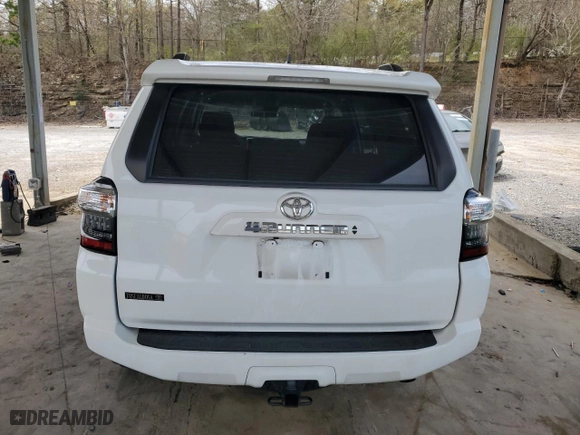 2022 Toyota 4Runner SR5 with VIN JTEEU5JR4N5264977, listed as a Copart auction lot 50719775 with 47,598 mi miles and Salvage Title. Bid and sale history available at carsss.com. Image 6.