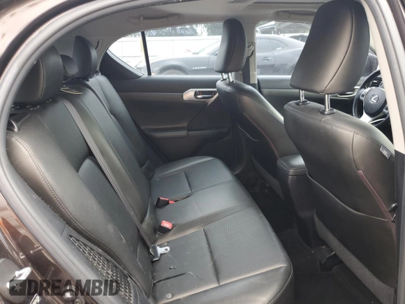 2011 Lexus CT 200h with VIN JTHKD5BHXB2016726, listed as a Copart auction lot 54628455 with 189,212 mi miles and Salvage title. Bid and sale history available at DreamBid. Image 10.