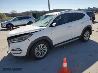 2017 Hyundai Tucson SE with VIN KM8J3CA48HU323534, listed as a Copart auction lot 49580295 with 44,507 mi miles and Salvage Title. Bid and sale history available at carsss.com. Image 1.