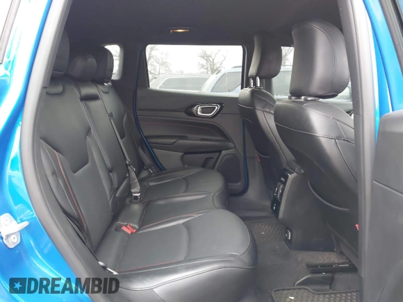 2023 Jeep Compass Trailhawk with VIN 3C4NJDDN8PT551998, listed as a IAAI auction lot 41188039 with 6,531 mi miles and . Bid and sale history available at DreamBid. Image 8.