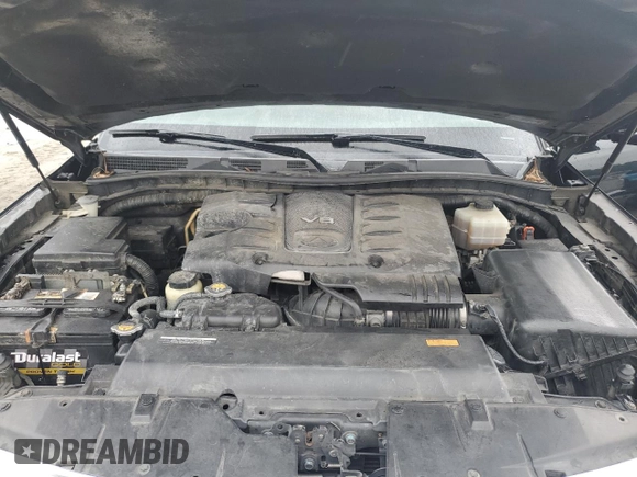 2013 Infiniti QX56 with VIN JN8AZ2NF4D9550326, listed as a Copart auction lot 70516844 with 203,847 mi miles and Salvage Title. Bid and sale history available at carsss.com. Image 12.