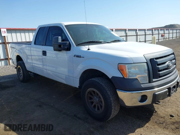 2009 Ford F-150 STX with VIN 1FTRX14829FA66049, listed as a IAAI auction lot 42111075 with 134,043 mi miles and . Bid and sale history available at DreamBid. Image 1.