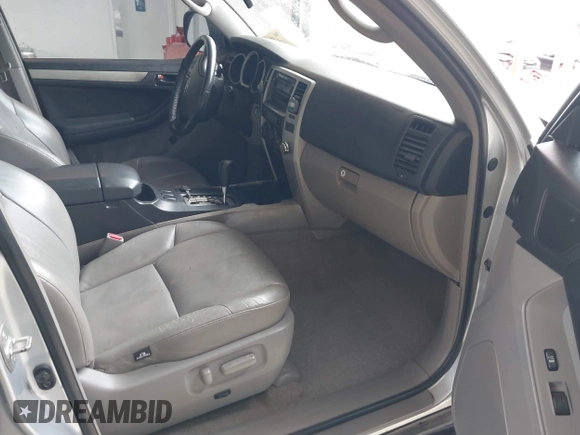 2007 Toyota 4Runner SR5 with VIN JTEZT14R078011522, listed as a IAAI auction lot 41606835 with 239,601 mi miles. Bid and sale history available at carsss.com. Image 5.