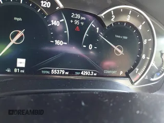 2019 BMW 5 Series 530i with VIN WBAJA5C5XKWW33575, listed as a IAAI auction lot 42217081 with 55,379 mi miles and . Bid and sale history available at DreamBid. Image 7.